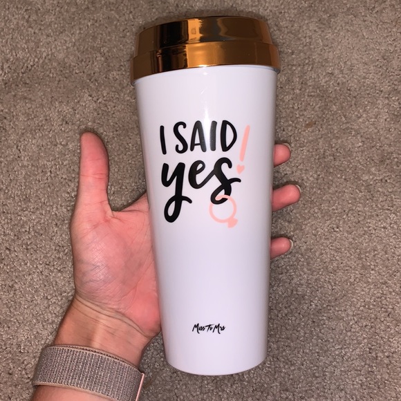 I Said Yes! Tumbler Cup - Picture 3 of 4